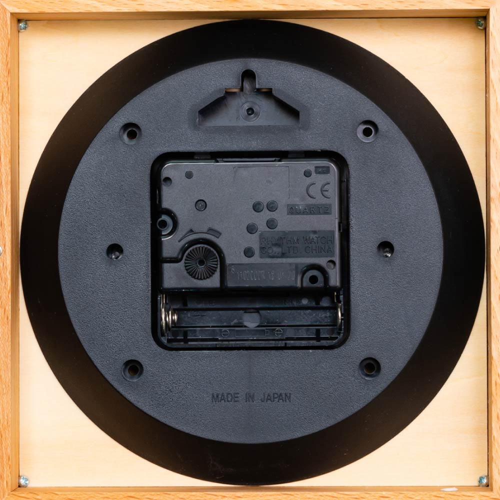 CHAMBRE REVERSIBLE CLOCK NATURAL ARABIC CH-055BCA シャンブル 壁掛け時計