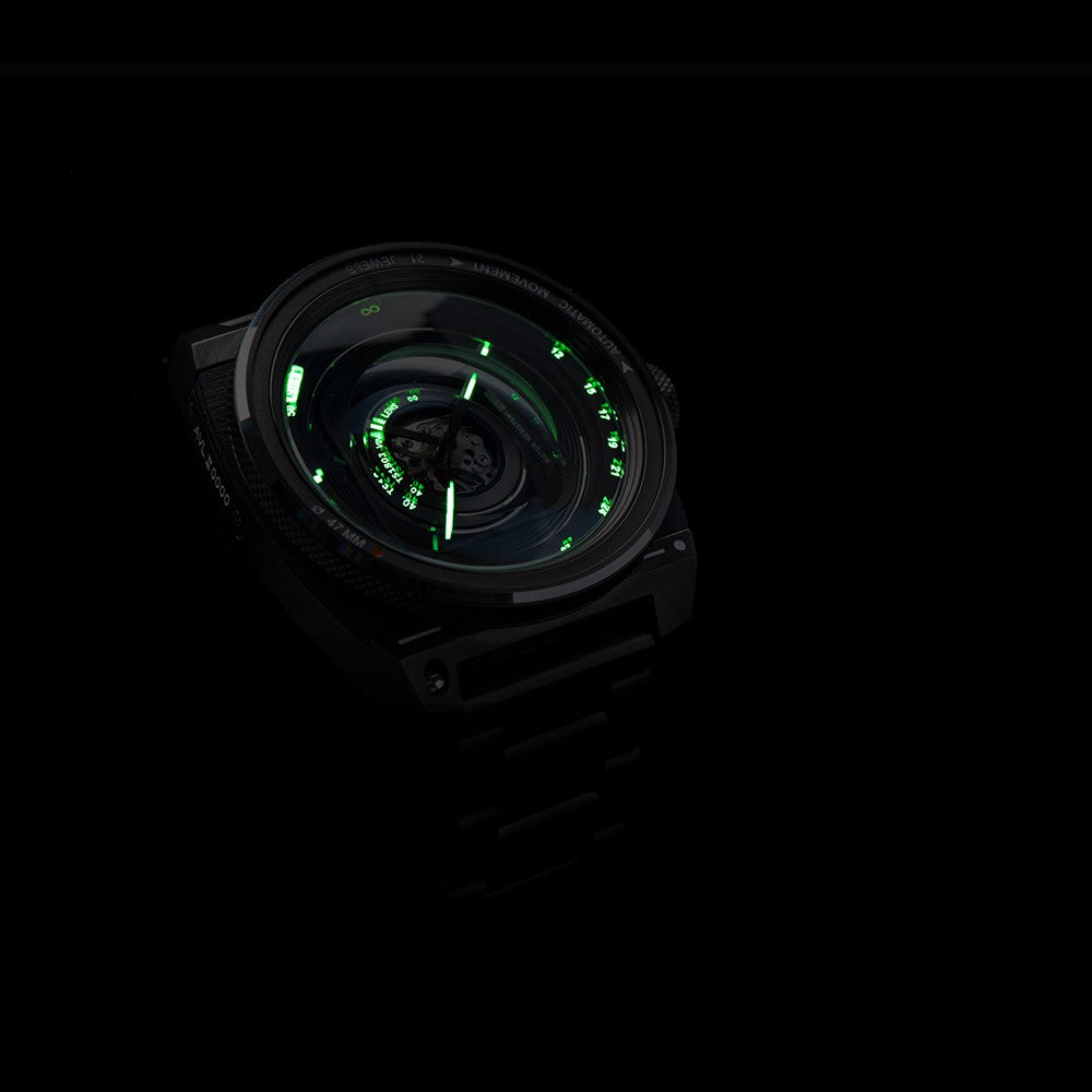 TACS VINTAGE LENS AUTOMATICII TS1803C 自動巻き機械式腕時計 タックス 腕時計 メンズ