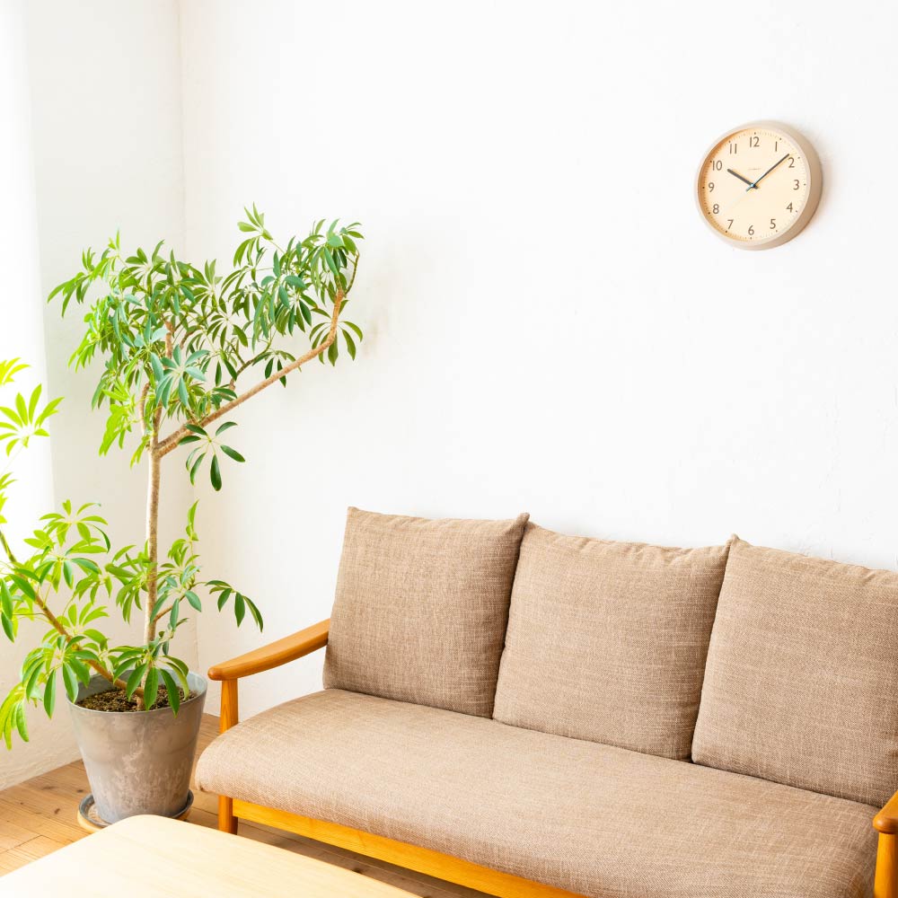 CHAMBRE DROP CLOCK WARM GRAY CH-039GY 電波時計 シャンブル 壁掛け時計