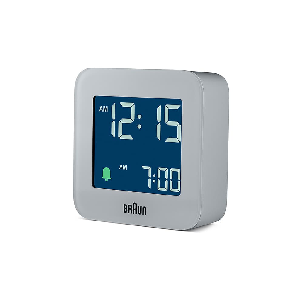BRAUN Digital Alarm Clock BC08G