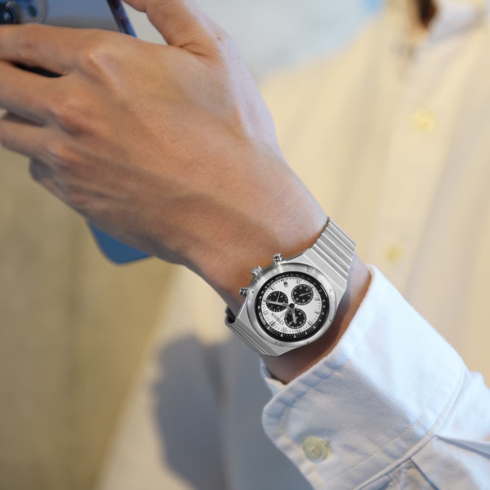 RECORD LABEL 1984 chronograph AT2541-54A