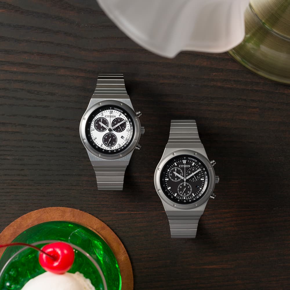 RECORD LABEL 1984 chronograph AT2541-54A