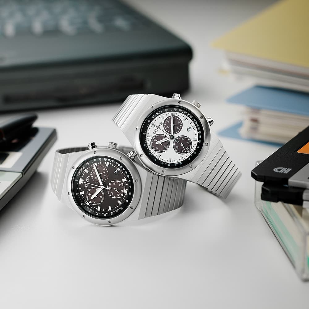 RECORD LABEL 1984 chronograph AT2541-54A