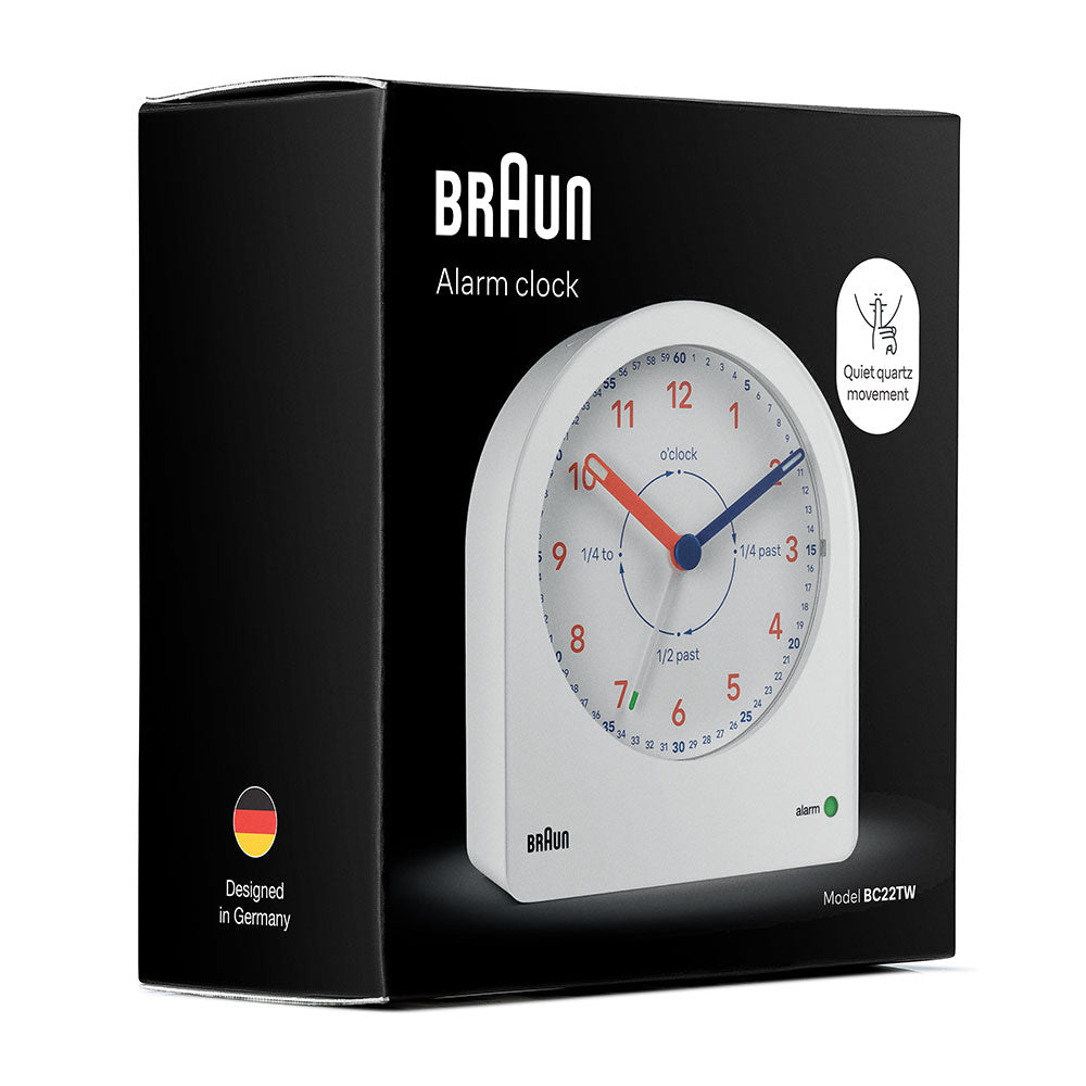 BRAUN Time Teacher BC22TW ブラウン 時計 置き時計 クロック