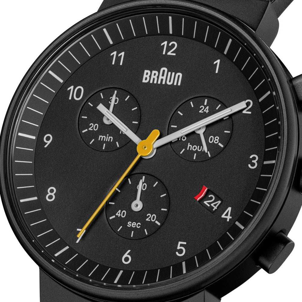 BRAUN Minimalist functional Deign BN0035BBKBKG Classic Chronograph ブラウン 腕時計 メンズ