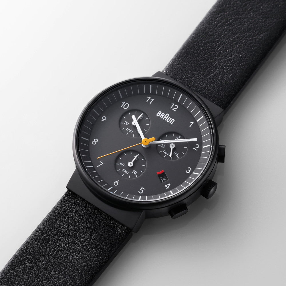 BRAUN Minimalist functional Deign BN0035BBKBKG Classic Chronograph ブラウン 腕時計 メンズ