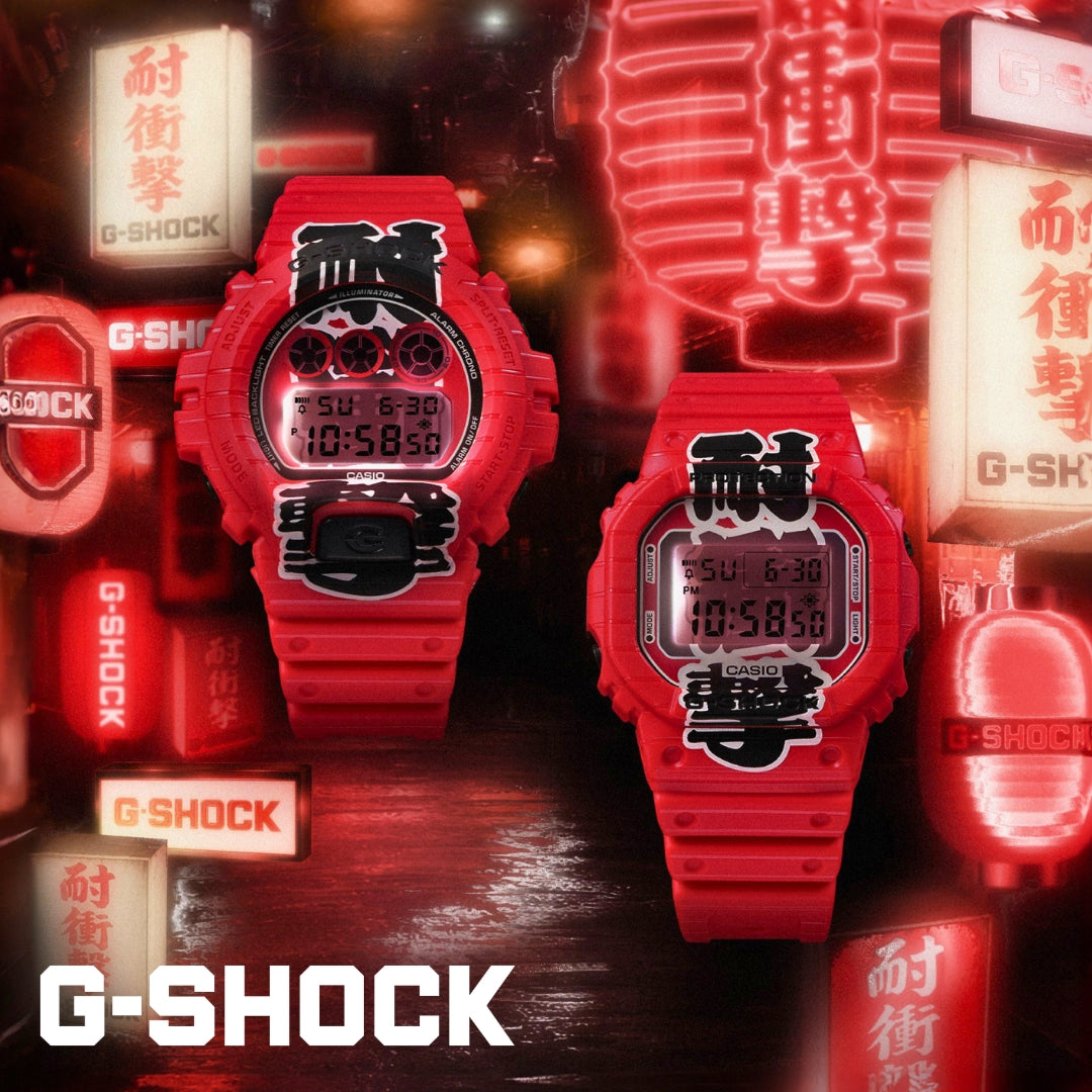 G-SHOCK DW-6900AKA-4JR 赤提灯-MADE IN JAPAN- ジーショック 腕時計