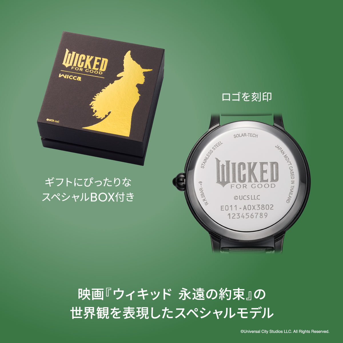 CITIZEN wicca 映画 『ウィキッド 永遠の約束』 限定モデル KH4-947-41