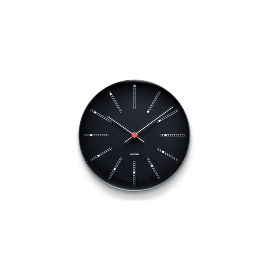 ARNE JACOBSEN Wall Clock Bankers BLACK 210mm AJ43636 アルネヤコブセン 壁掛け時計