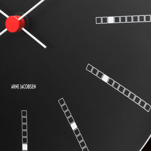 ARNE JACOBSEN Wall Clock Bankers BLACK 210mm AJ43636 アルネヤコブセン 壁掛け時計