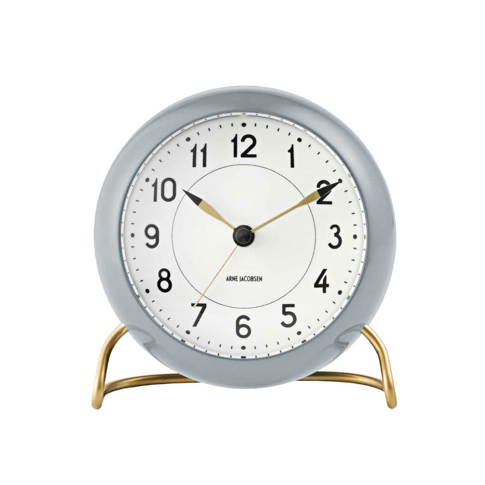 ARNE JACOBSEN Table Clock Station GRAY AJ43674 アルネヤコブセン 置き時計
