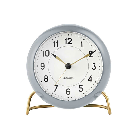 ARNE JACOBSEN Table Clock Station GRAY AJ43674 アルネヤコブセン 置き時計