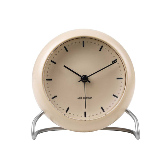 ARNE JACOBSEN Table Clock CityHall SAND BEIGE AJ43693 アルネヤコブセン 置き時計