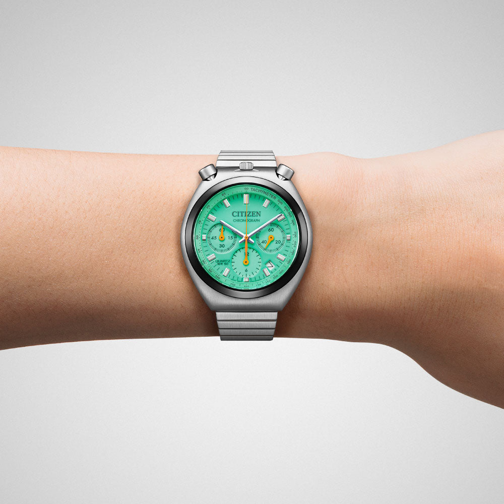 CITIZEN COLLECTION RECORD LABEL PLAYGROUND Edition AN3660-73X 世界限定4,000本 シチズン レコードレーベル ツノクロノ 腕時計 メンズ