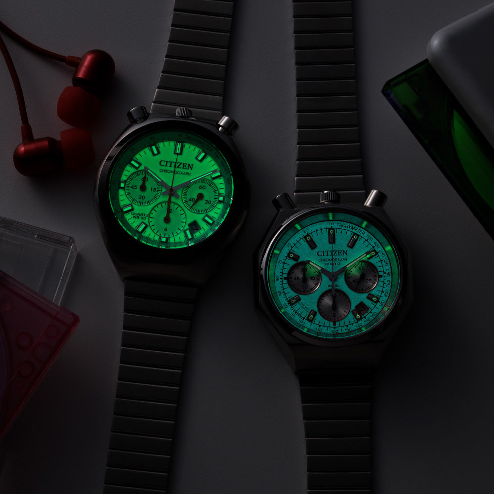 CITIZEN COLLECTION RECORD LABEL PLAYGROUND Edition AN3660-73X 世界限定4,000本 シチズン レコードレーベル ツノクロノ 腕時計 メンズ