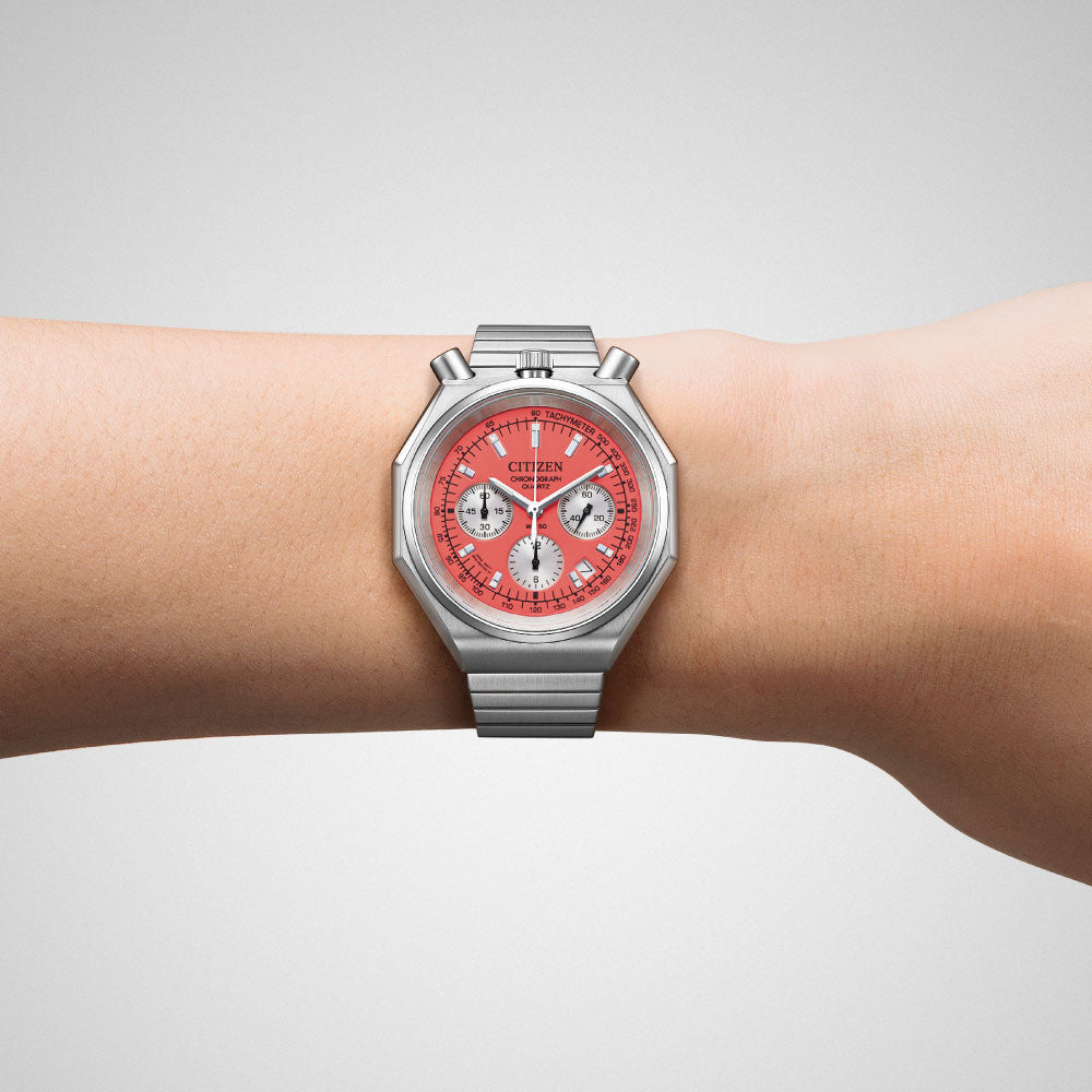 CITIZEN COLLECTION RECORD LABEL PLAYGROUND Edition AN3700-89Z 世界限定2,500本 シチズン レコードレーベル ツノクロノ 腕時計 メンズ