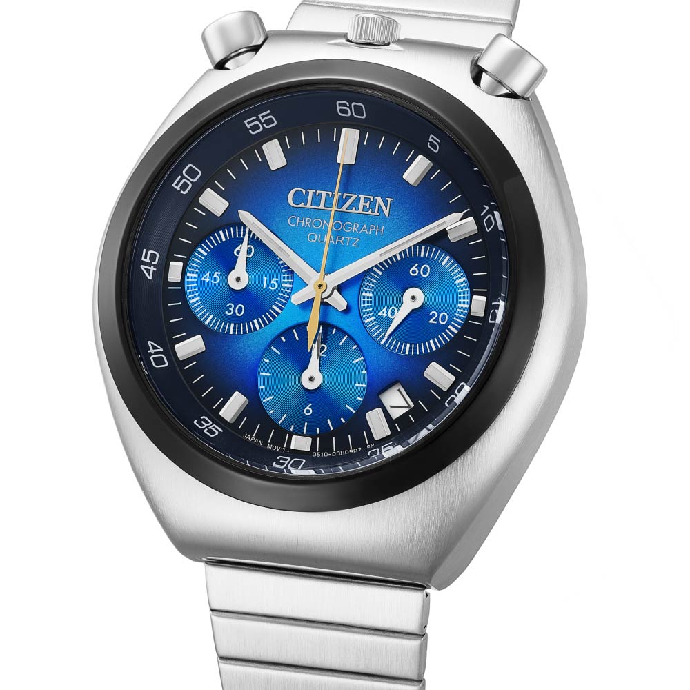 ＜2026年10月15日発売＞CITIZEN COLLECTION AN3714-68L RECORD LABEL Gradation TSUNO シチズン レコードレーベル 腕時計 メンズ ツノクロノ