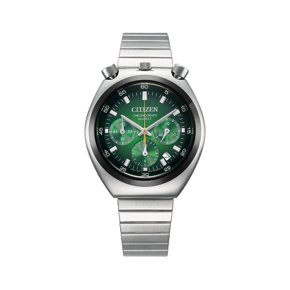 ＜2026年10月15日発売＞CITIZEN COLLECTION AN3714-76W RECORD LABEL Gradation TSUNO シチズン レコードレーベル 腕時計 メンズ ツノクロノ