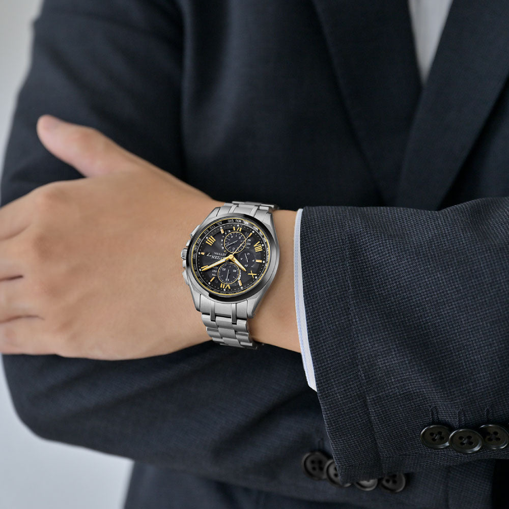＜2026年1月2日発売＞CITIZEN ATTESA KIZASHI Collection AT8244-57E 限定モデル1,000本 シチズン アテッサ 腕時計 メンズ