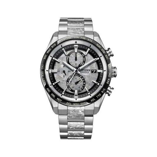 ＜先行予約受付中/2025年11月6日発売＞CITIZEN ATTESA ACT Line AT8284-61A Platinum Shine Collection 世界限定2,500本 シチズン アテッサ プラチナシャイン 腕時計 メンズ