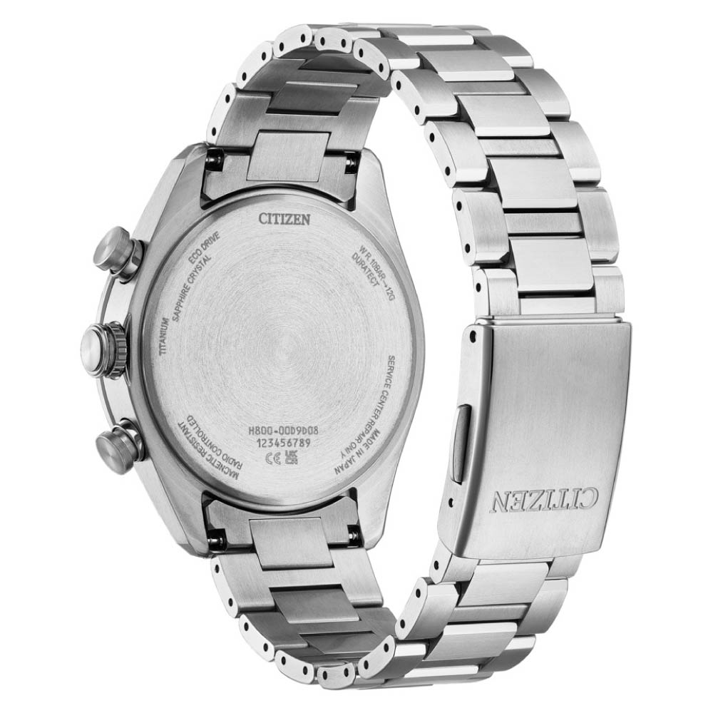 ＜2026年10月8日発売＞CITIZEN ATTESA ACT Line AT8296-53A Ring Sapphire Bezel Blue White シチズン アテッサ アクトライン 腕時計 メンズ