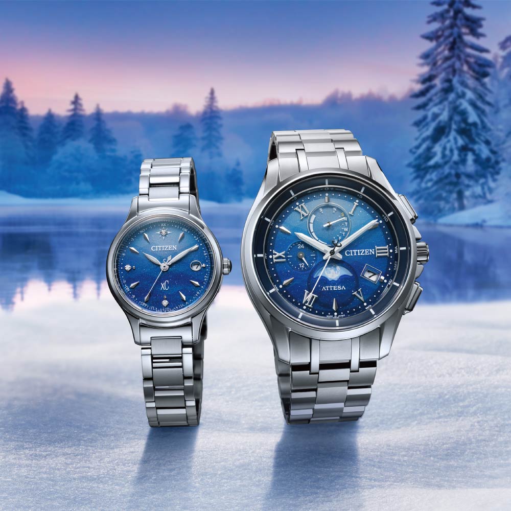 ＜2026年11月5日発売＞CITIZEN ATTESA DEAR Collection BY1000-69L xC ES9491-50L シチズン ペアウォッチ ペアモデル アテッサ クロスシー 腕時計