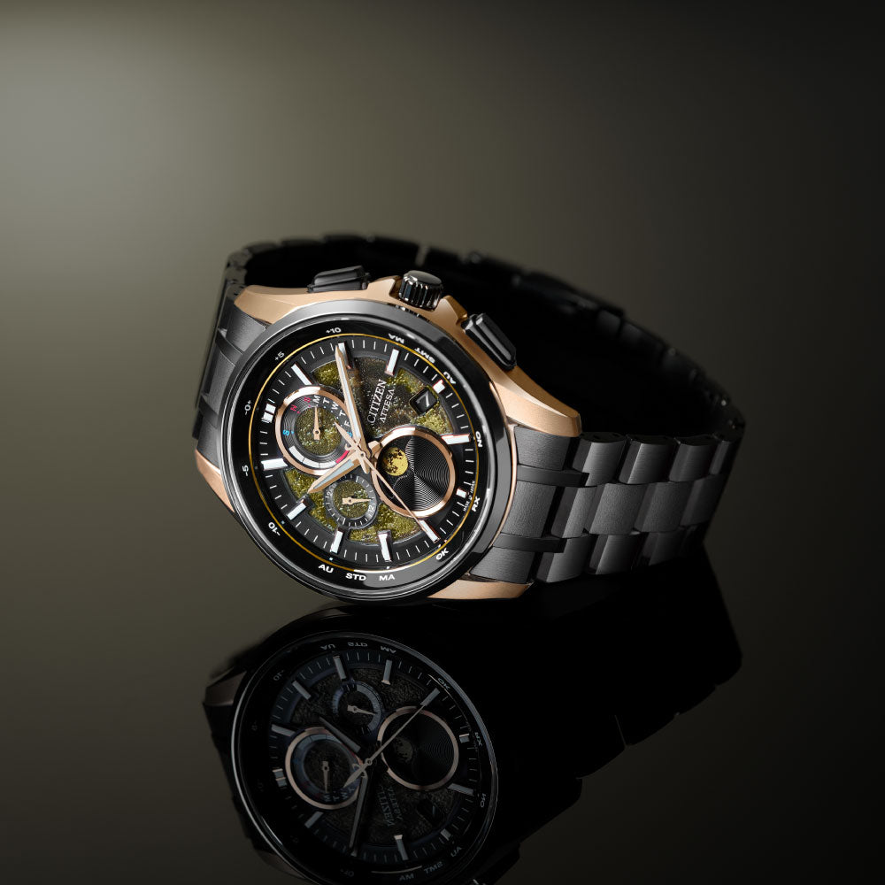 ＜予約受付／3月7日発売予定＞ATTESA BY1009-64Y HAKUTO-R コラボレーションモデル H874 MoonDial Limited ※入荷次第順次発送予定 アテッサ 腕時計 メンズ