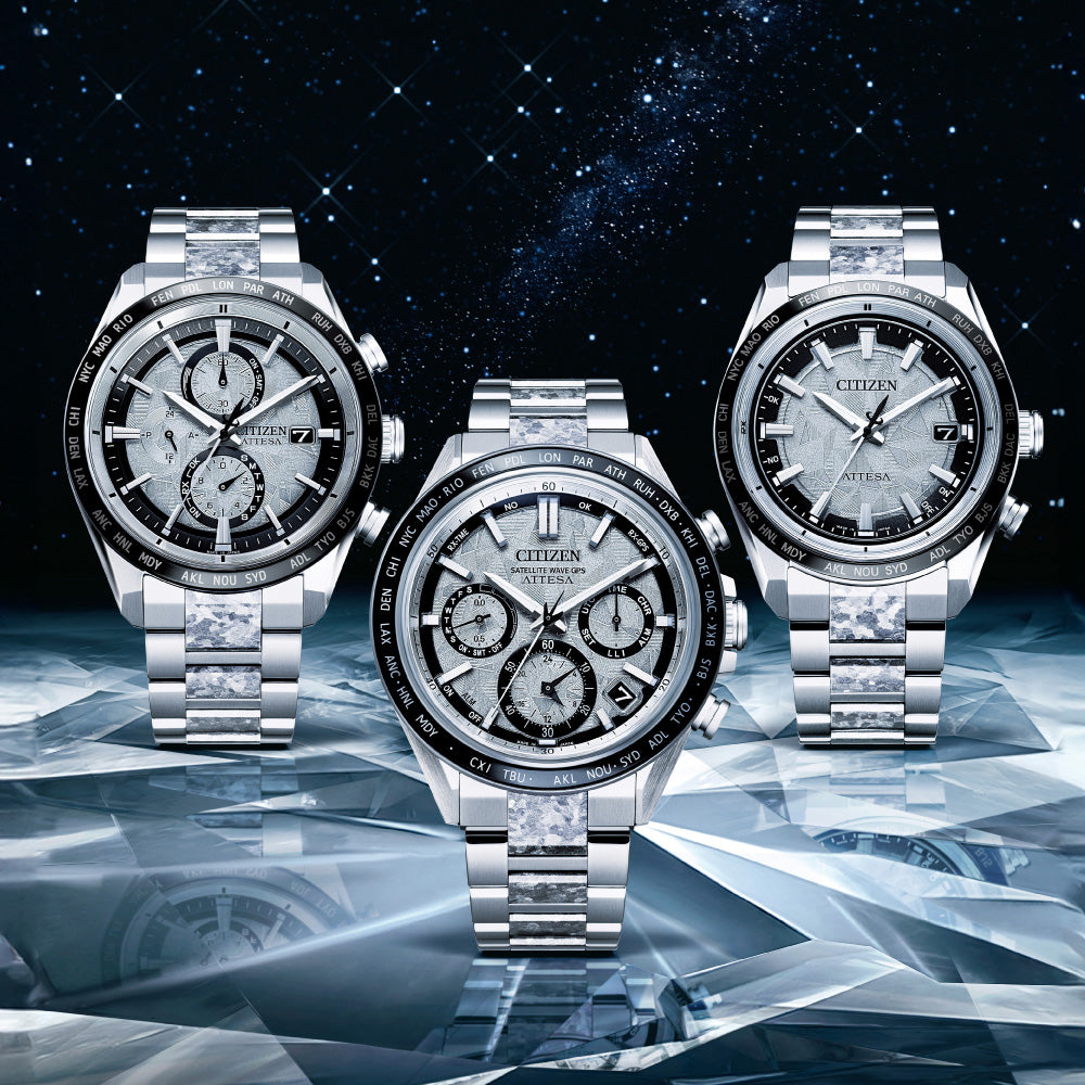 CITIZEN ATTESA ACT Line CB0284-66A Platinum Shine Collection 世界