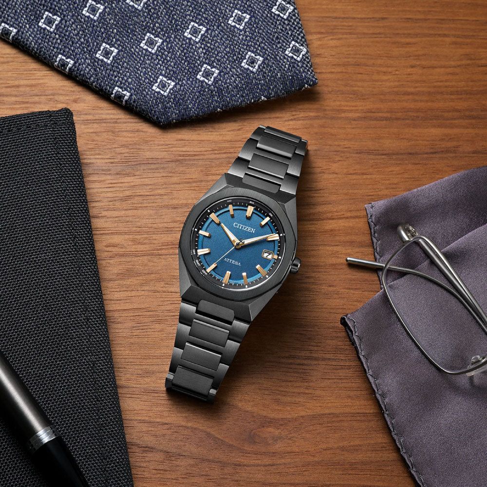 CITIZEN ATTESA ACT Line CB3045-61L ブラックチタン シチズン アテッサ アクトライン 腕時計 メンズ