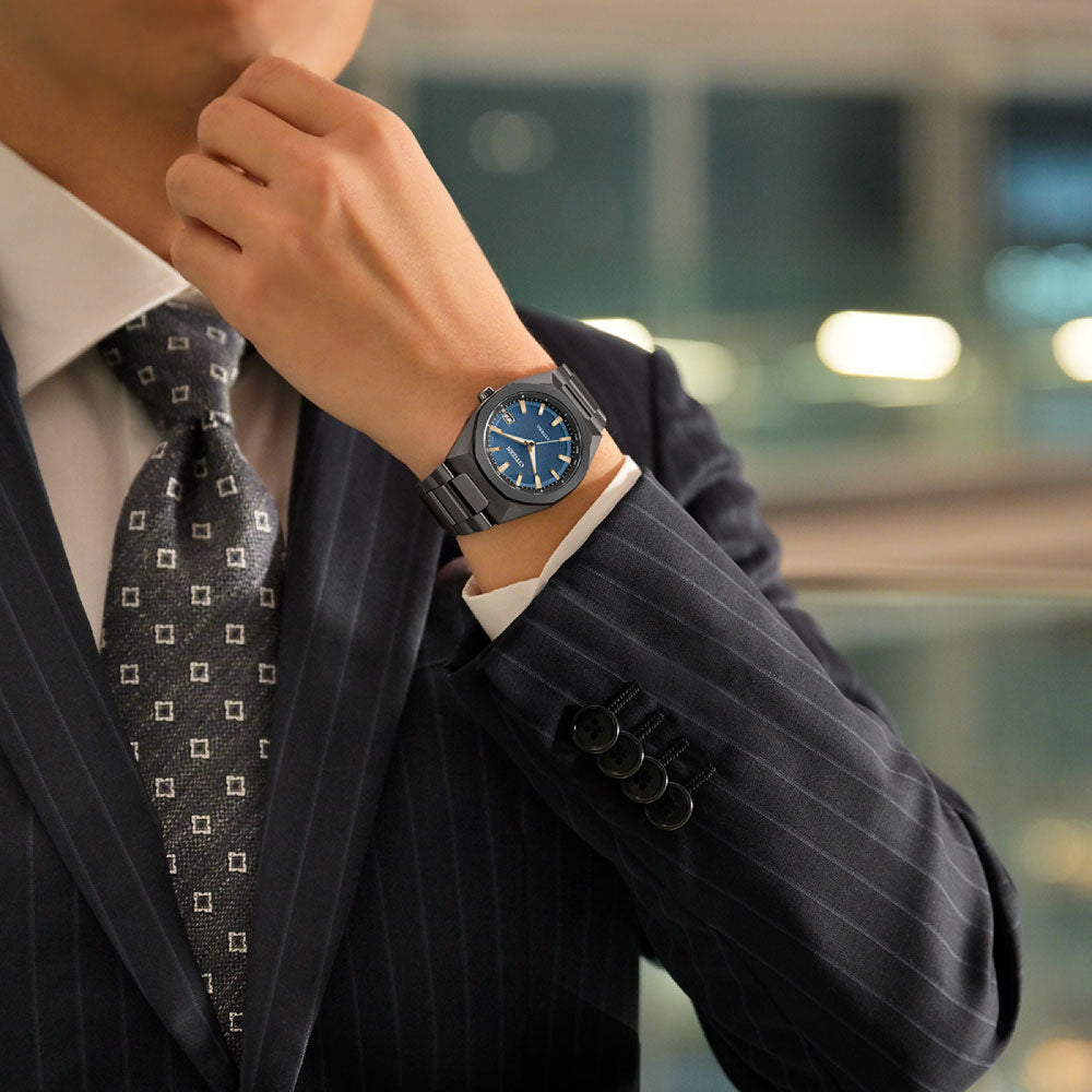 CITIZEN ATTESA ACT Line CB3045-61L ブラックチタン シチズン