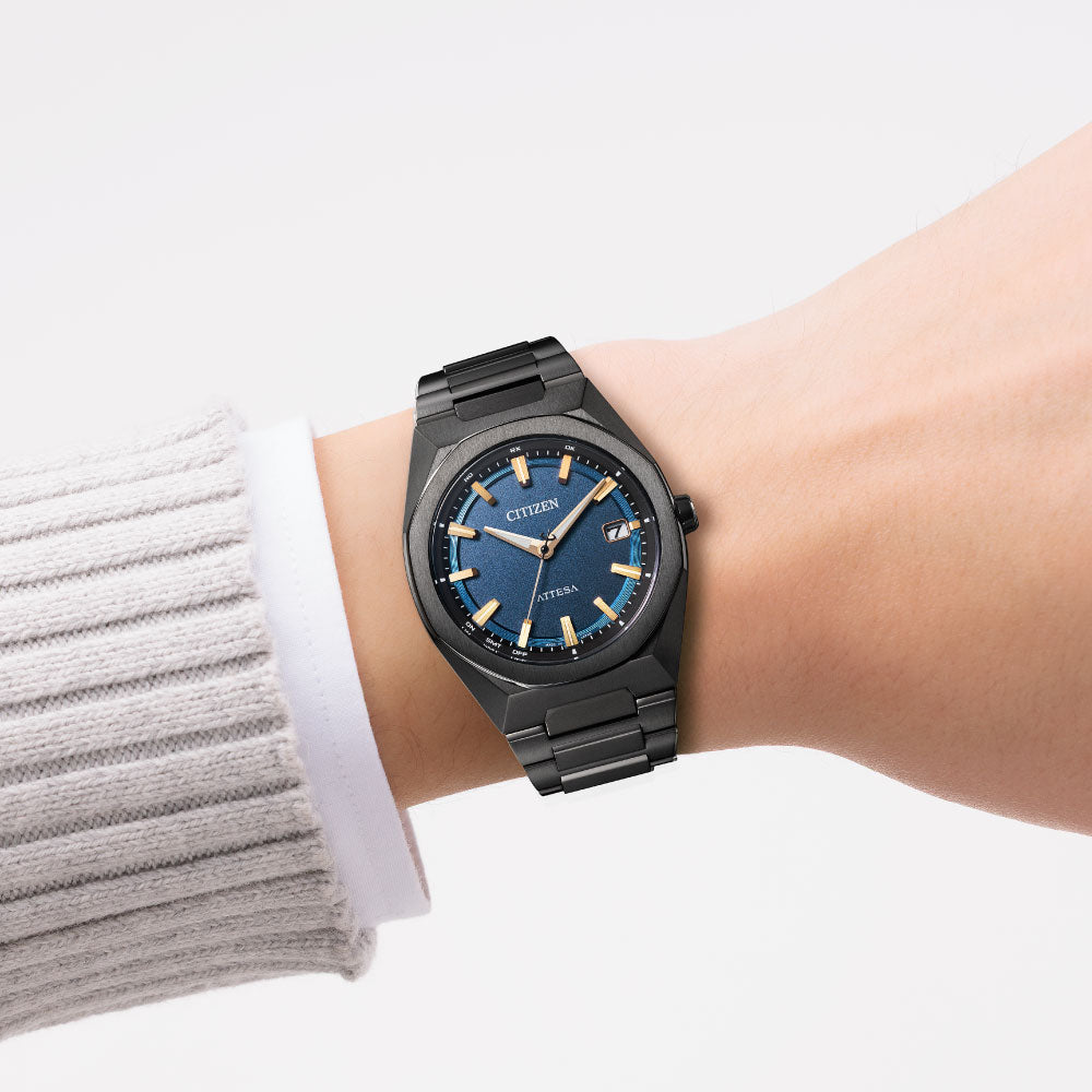 CITIZEN ATTESA ACT Line CB3045-61L ブラックチタン シチズン アテッサ アクトライン 腕時計 メンズ