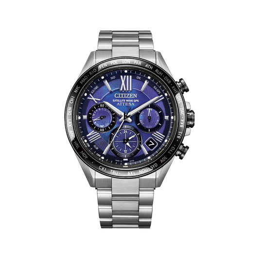 ＜先行予約受付中/6月5日発売＞ CITIZEN ATTESA  ACT Line UNITE with BLUE CC4075-50L エコ・ドライブ GPS衛星電波時計 世界限定2,400本 シチズン アテッサ