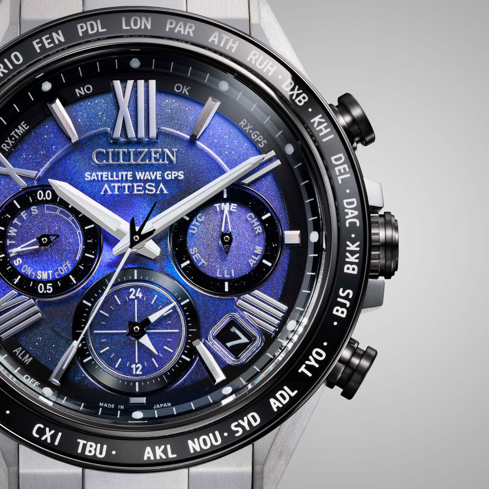 ＜先行予約受付中/6月5日発売＞ CITIZEN ATTESA  ACT Line UNITE with BLUE CC4075-50L エコ・ドライブ GPS衛星電波時計 世界限定2,400本 シチズン アテッサ
