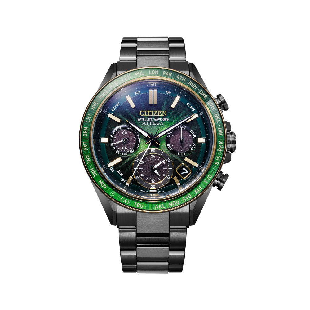 ＜2026年10月1日発売＞CITIZEN ATTESA ACT Line CC4084-83Z 世界限定1,500本 シチズン アテッサ メンズ 腕時計 ブラックチタンシリーズ
