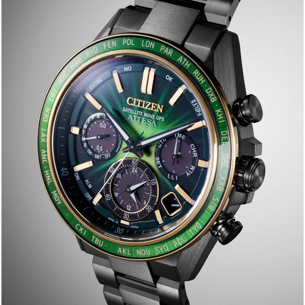 ＜2026年10月1日発売＞CITIZEN ATTESA ACT Line CC4084-83Z 世界限定1,500本 シチズン アテッサ メンズ 腕時計 ブラックチタンシリーズ