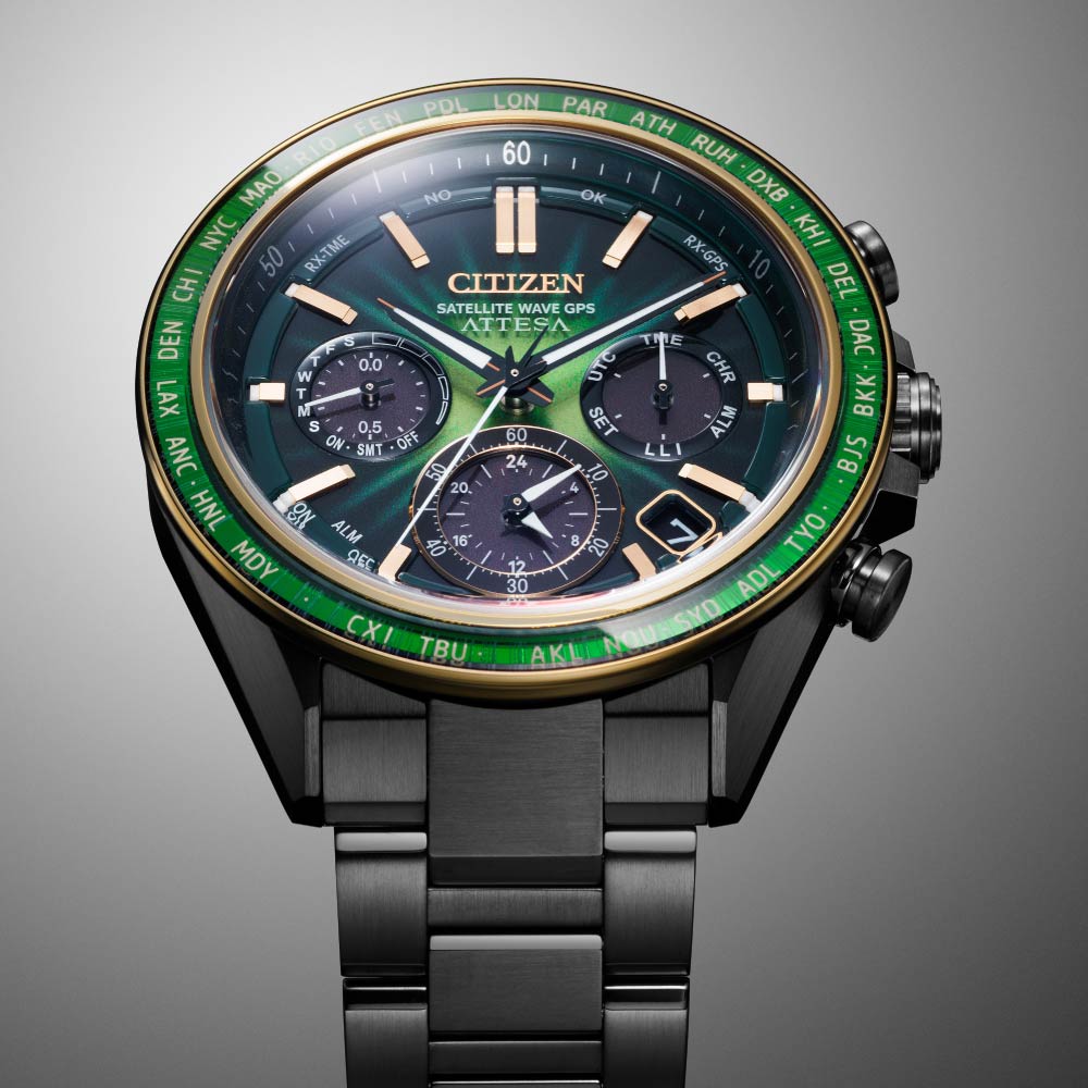 ＜2026年10月1日発売＞CITIZEN ATTESA ACT Line CC4084-83Z 世界限定1,500本 シチズン アテッサ メンズ 腕時計 ブラックチタンシリーズ