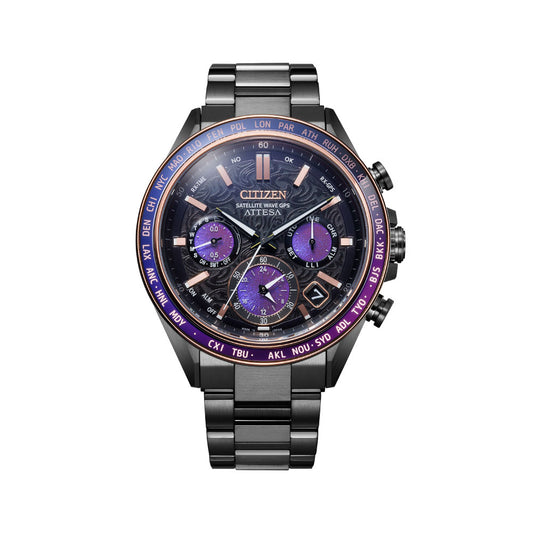 ＜2026年10月1日発売＞CITIZEN ATTESA ACT Line CC4085-81Z 世界限定1,500本 シチズン アテッサ メンズ 腕時計 ブラックチタンシリーズ