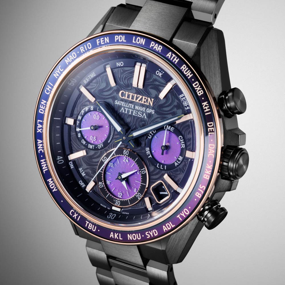 ＜2026年10月1日発売＞CITIZEN ATTESA ACT Line CC4085-81Z 世界限定1,500本 シチズン アテッサ メンズ 腕時計 ブラックチタンシリーズ