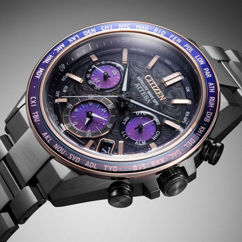 ＜2026年10月1日発売＞CITIZEN ATTESA ACT Line CC4085-81Z 世界限定1,500本 シチズン アテッサ メンズ 腕時計 ブラックチタンシリーズ