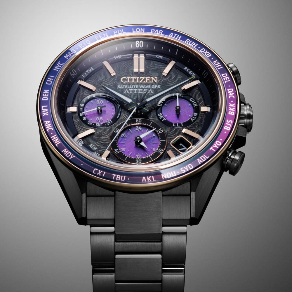 ＜2026年10月1日発売＞CITIZEN ATTESA ACT Line CC4085-81Z 世界限定1,500本 シチズン アテッサ メンズ 腕時計 ブラックチタンシリーズ