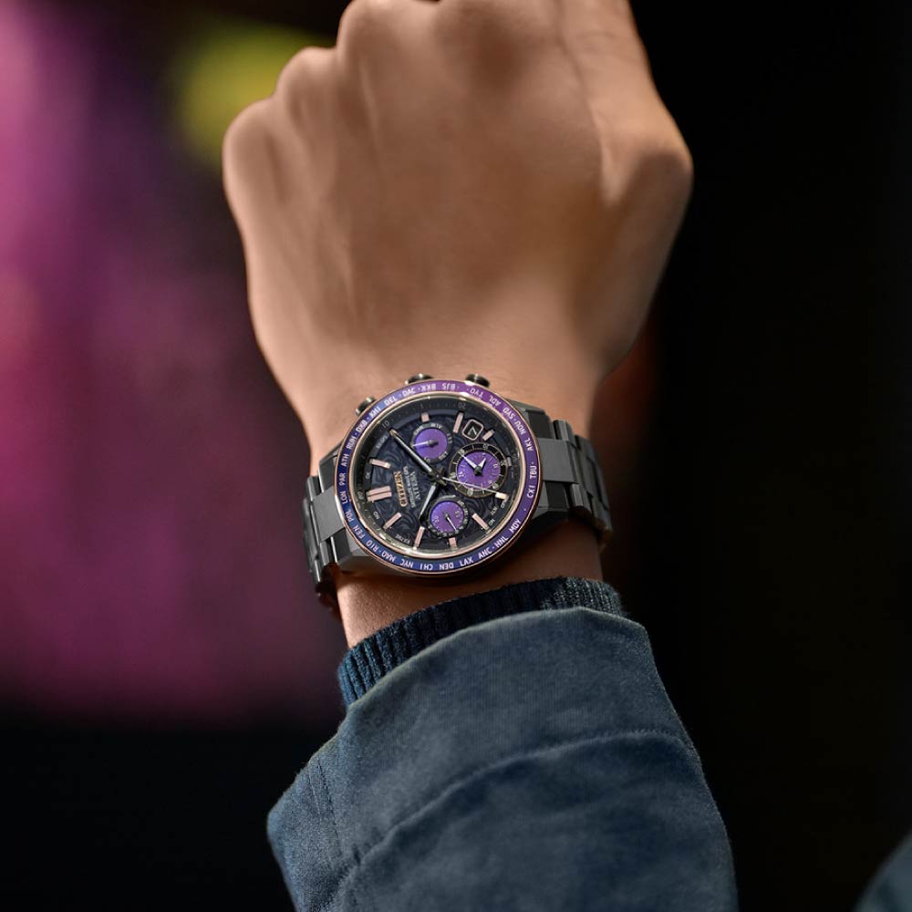 ＜2026年10月1日発売＞CITIZEN ATTESA ACT Line CC4085-81Z 世界限定1,500本 シチズン アテッサ メンズ 腕時計 ブラックチタンシリーズ