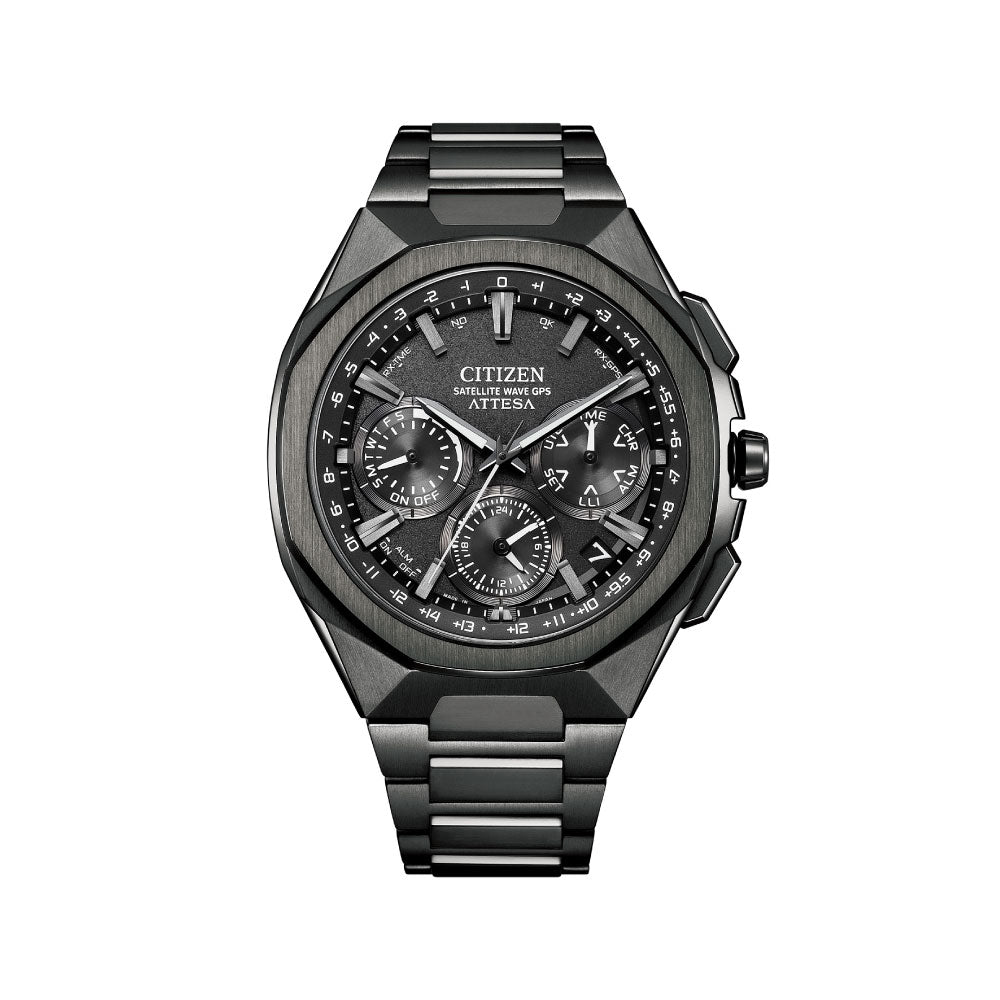 ATTESA ACT Line SPACE SHIP CeramicsBezel CC4105-69E ブラックチタンシリーズ アテッサ シチズン