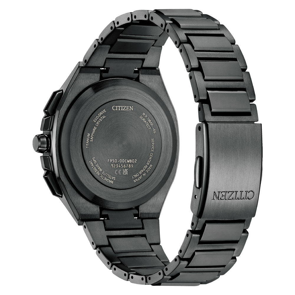 ATTESA ACT Line SPACE SHIP CeramicsBezel CC4105-69E ブラックチタンシリーズ アテッサ シチズン
