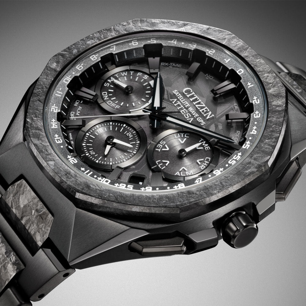 CITIZEN ATTESA ACT Line CC4107-80H ブラックチタンシリーズ 世界限定
