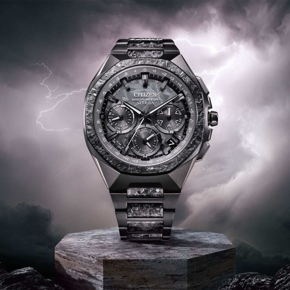 CITIZEN ATTESA ACT Line CC4107-80H ブラックチタンシリーズ 世界限定1,800本 シチズン アテッサ アクトライン 腕時計 メンズ