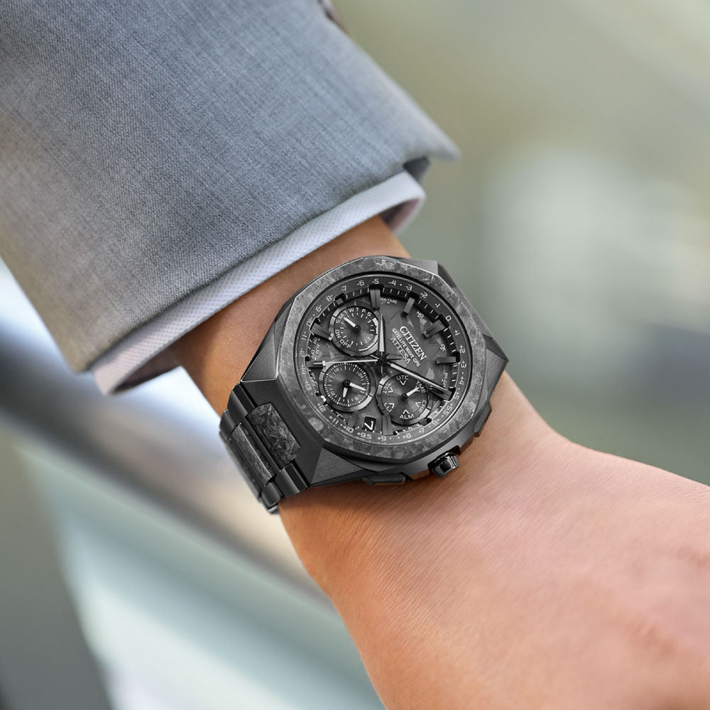 CITIZEN ATTESA ACT Line CC4107-80H ブラックチタンシリーズ 世界限定1,800本 シチズン アテッサ アクトライン 腕時計 メンズ