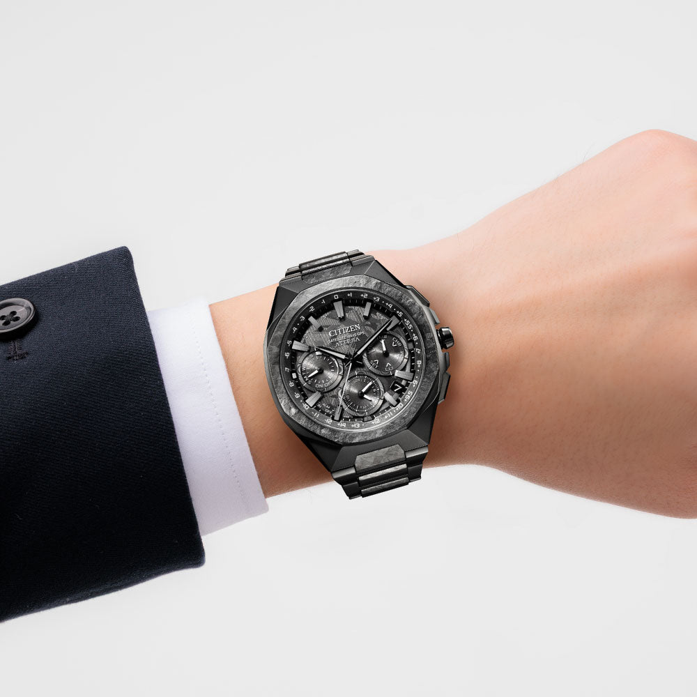 CITIZEN ATTESA ACT Line CC4107-80H ブラックチタンシリーズ 世界限定