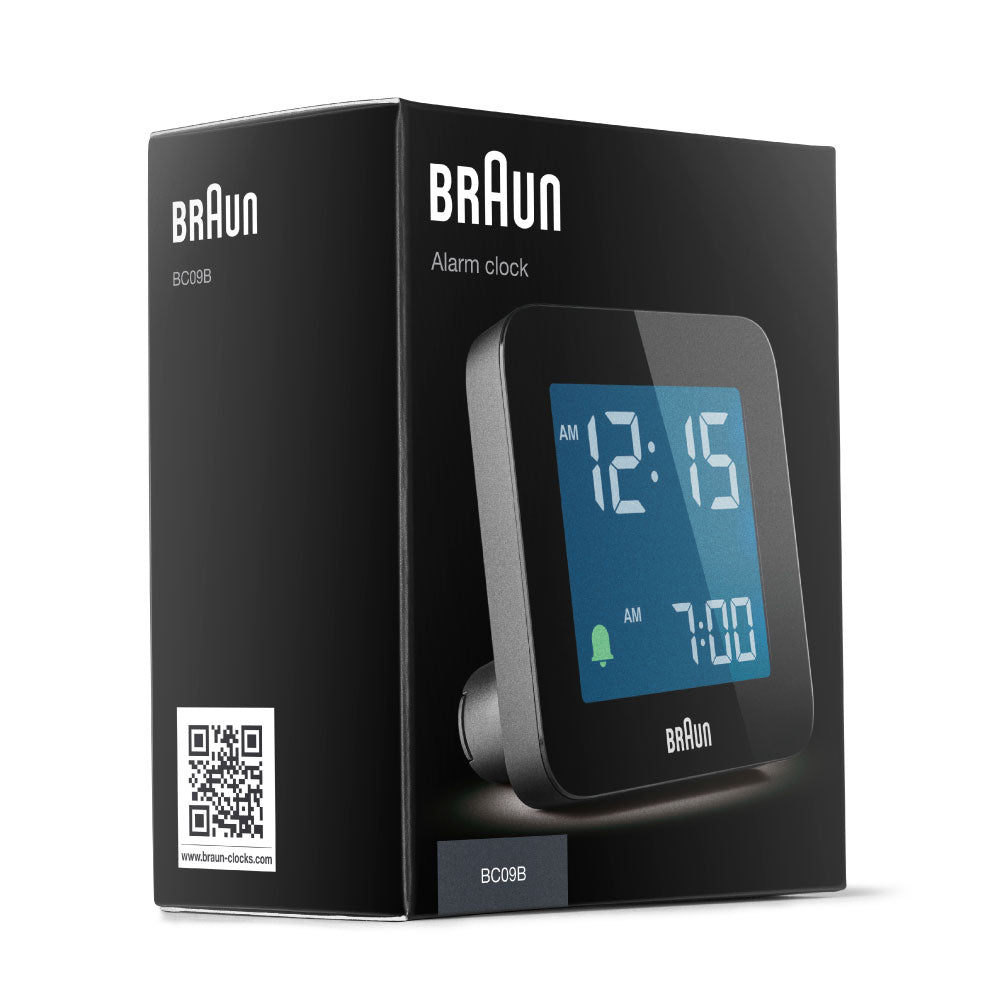 BRAUN Digital Alarm Clock BC09B ブラウン 時計 置き時計 卓上時計 インテリア時計 デジタルクロック
