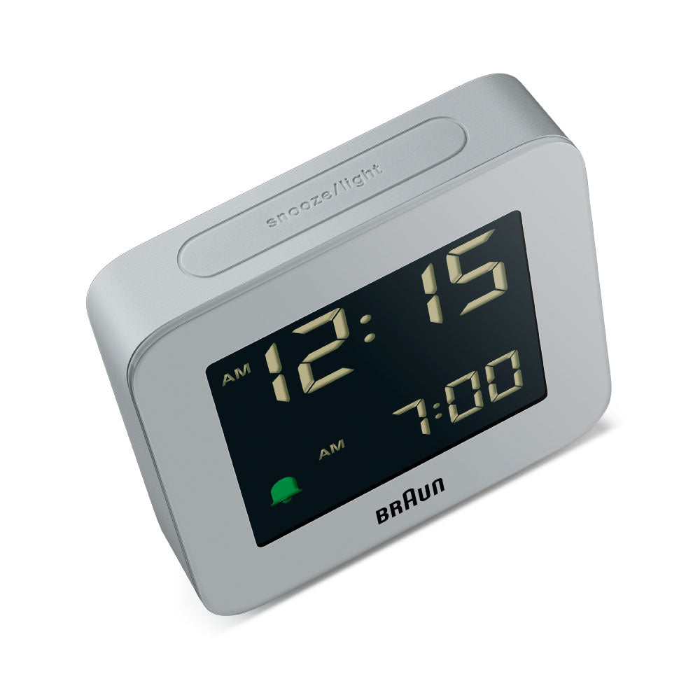 BRAUN Digital Alarm Clock BC09G ブラウン 時計 置き時計 卓上時計 インテリア時計 デジタルクロック