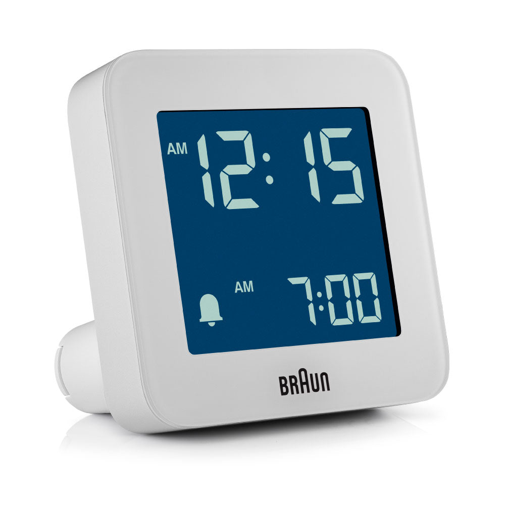 BRAUN Digital Alarm Clock BC09W ブラウン 時計 置き時計 卓上時計 インテリア時計 デジタルクロック